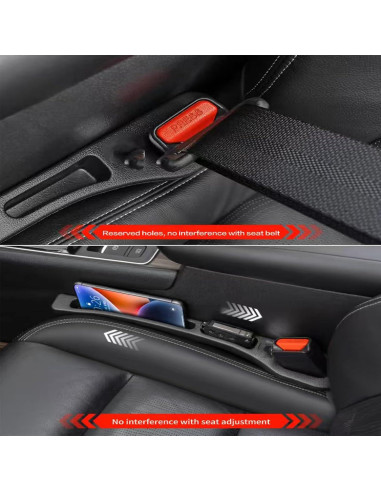 Relleno de Espacio entre Asientos YANTING para Autos y SUVs