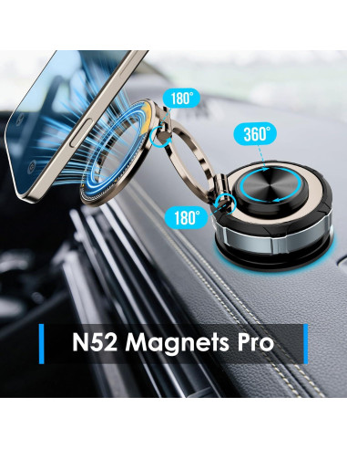 Soporte Magnético para Teléfono de Coche TFMIMT 3200gf Ajustable