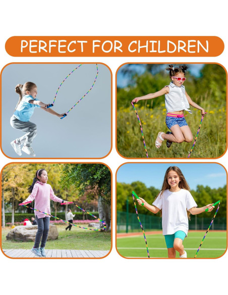 Cuerda de Salto Ajustable ACEONE para Niños y Adultos 279cm Cuerda de Salto Ajustable ACEONE para Niños y Adultos 279cm