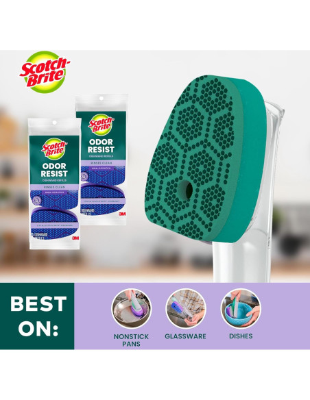 Kit de Mango de Lavado Scotch-Brite con Jabón y 6 Recargas