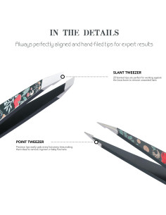 Juego de Pinzas de Precisión CUT IT - Acero Inoxidable 420 2