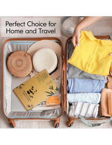 Discos Desmaquillantes Reutilizables Yiwu - 20 Piezas Algodón Bambú