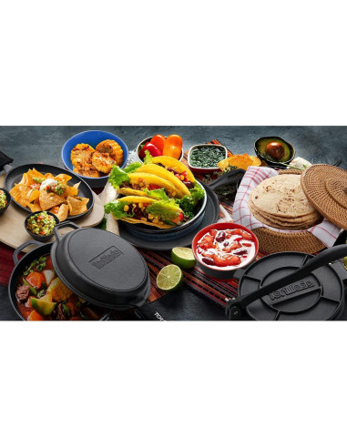 Cesta Calentadora de Tortillas Tortillada 10 Pulgadas Ratán