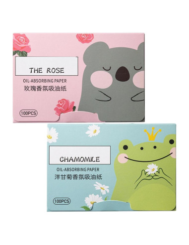 200 Hojas Absorbentes de Aceite Galepromot - Cuidado Facial Unisex