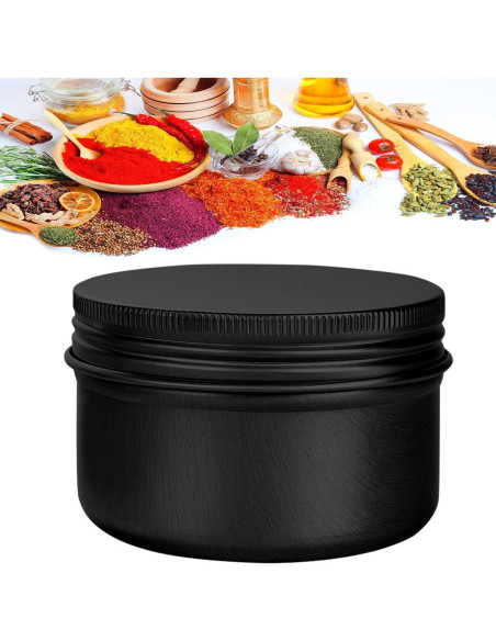 Paquete de 6 latas de aluminio 120 ml con tapa de tornillo WANBAO