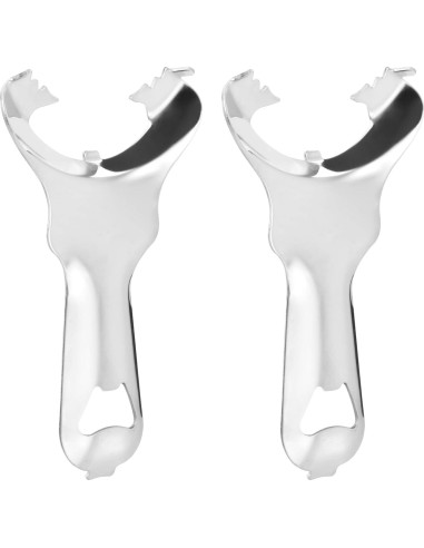 2 Abridores de Tarros de Acero Inoxidable Tookie 14.5cm