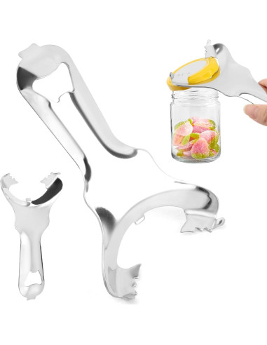 2 Abridores de Tarros de Acero Inoxidable Tookie 14.5cm