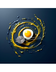 Separador de Huevos de Acero Inoxidable Xinjincang - Gadget de Cocina 2