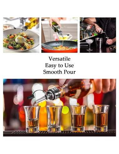 12 Tapas a Prueba de Fugas FlyBunny para Vino y Licores