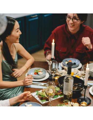 Juego de 3 Tapones de Vacío para Vino KAEZDD - Silicona