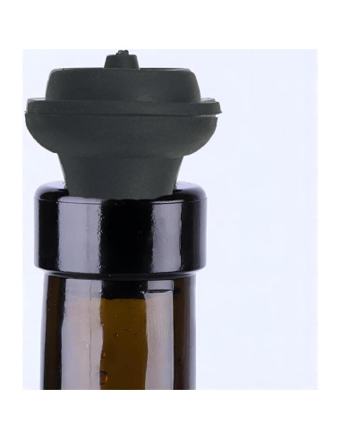 Juego de 3 Tapones de Vacío para Vino KAEZDD - Silicona