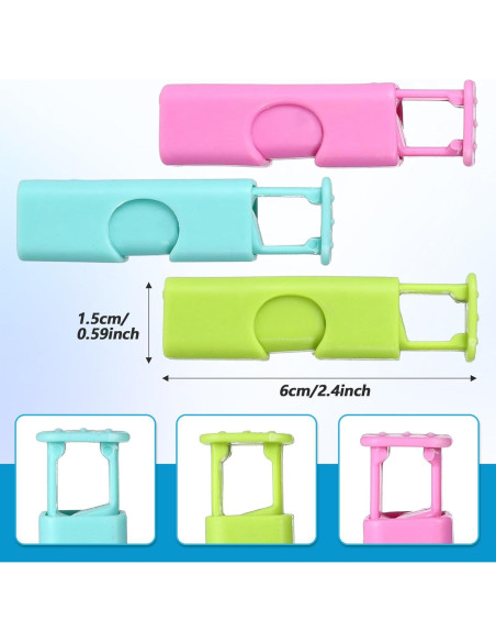 8 Clips de Sellado de Bolsas de Comida Bruislard - Plástico 6cm