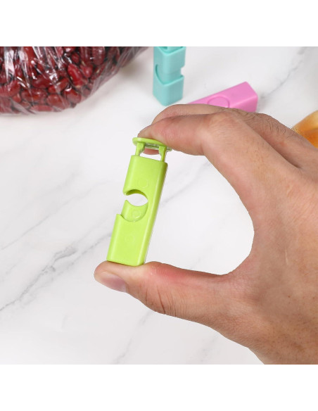 8 Clips de Sellado de Bolsas de Comida Bruislard - Plástico 6cm