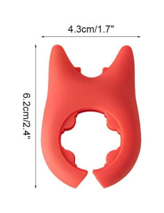 Soporte para Cucharas de Silicona MiOYOOW - 4 Piezas 2
