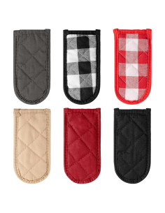 6 Fundas de Mango Caliente R CABALLO Algodón Resistentes al Calor