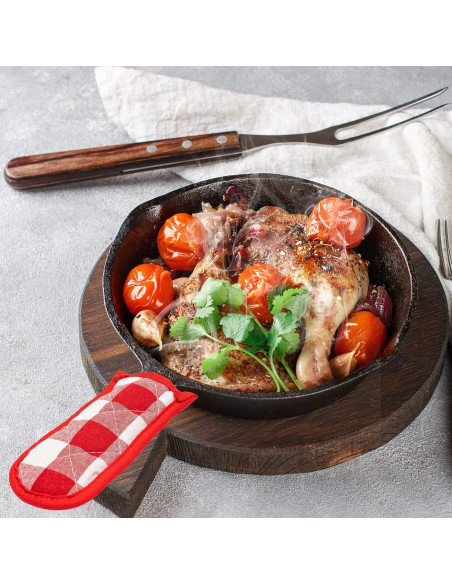 6 Fundas de Mango Caliente R CABALLO Algodón Resistentes al Calor 6 Fundas de Mango Caliente R CABALLO Algodón Resistentes al Calor