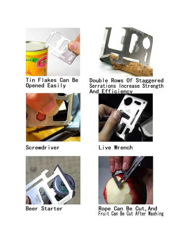 Juego de Destornilladores Multiherramienta Wjwumha 2 Piezas