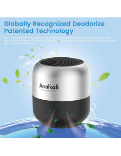 Desodorante de Refrigerador An Alkali - 1 Cuenta, Ecológico y Efectivo 2