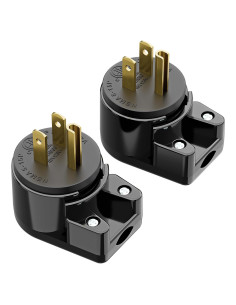 Adaptador de corriente AC reconfigurable Winxus 2 unidades 15A 125V