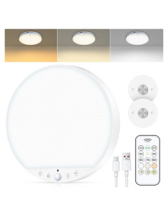 Luz de Techo Recargable ShunFSC 6W con Sensor de Movimiento