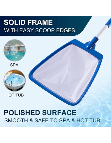 Red de Skimmer de Mano POOLAZA para Spa y Piscina 39.6x26.9cm