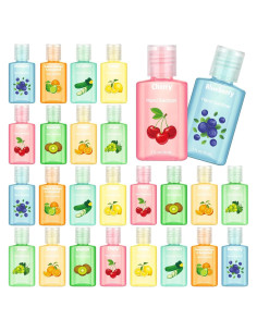 Desinfectantes de Manos Frienda 24 Pcs Aromatizados 60% Etanol