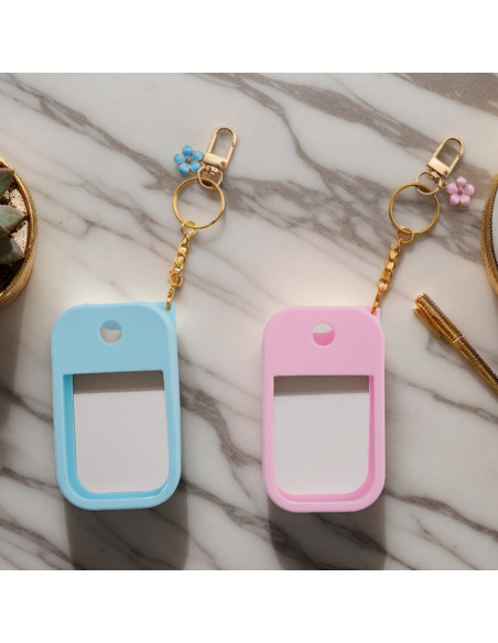 Funda de Silicona para Spray Desinfectante AOCOROE 2 Pzas 30ml Funda de Silicona para Spray Desinfectante AOCOROE 2 Pzas 30ml