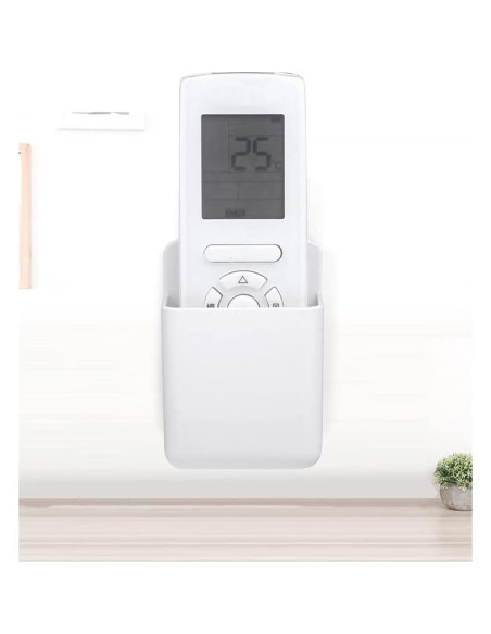 Soporte de Control Remoto Mewuthede 2 Piezas Blanco Compacto