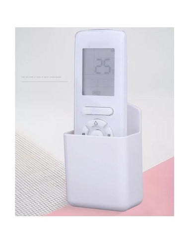 Soporte de Control Remoto Mewuthede 2 Piezas Blanco Compacto