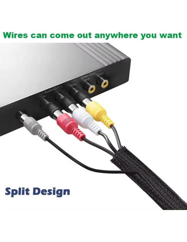 Manguito Trenzado Expandible 3M 1.27 cm Protector de Cable