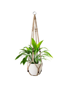 Soporte de Planta Colgante MDKFKDK 88.9 cm Yute Marrón