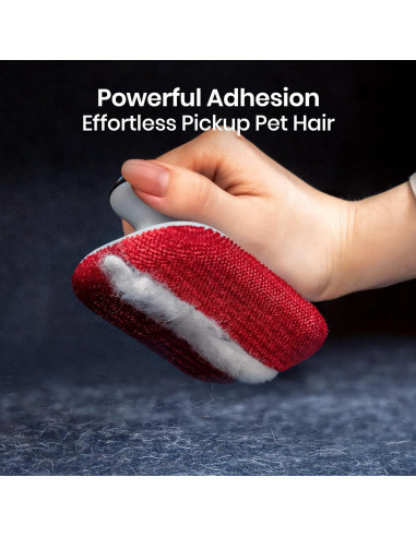 DELOMO Removedor de Pelo de Mascota para Auto 12x7 cm