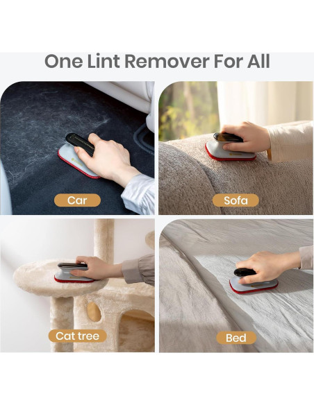 DELOMO Removedor de Pelo de Mascota para Auto 12x7 cm