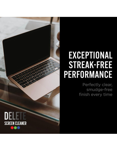 Limpiador de Pantallas Ardent Delete 473ml Spray Sin Rayas