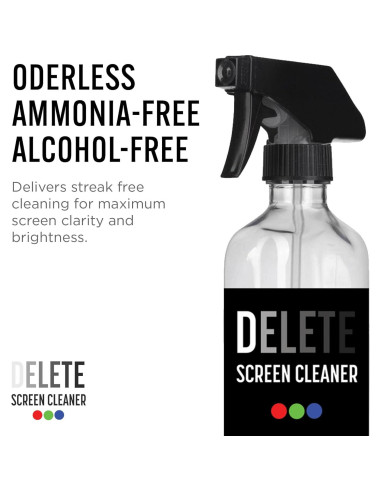Limpiador de Pantallas Ardent Delete 473ml Spray Sin Rayas