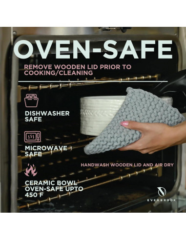 Calentador de Tortillas Cerámica Vintage Everbrook 21.6 cm