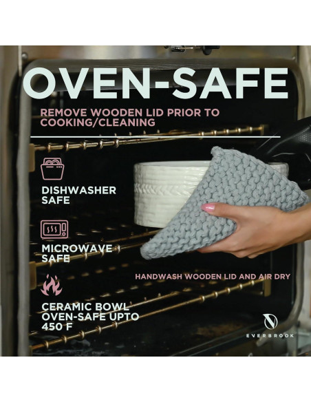 Calentador de Tortillas Cerámica Vintage Everbrook 21.6 cm