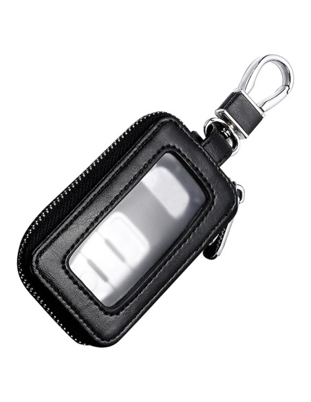 Cubierta de Llave de Coche Downhill DOWYSK3002BL-1PC, PU Negro