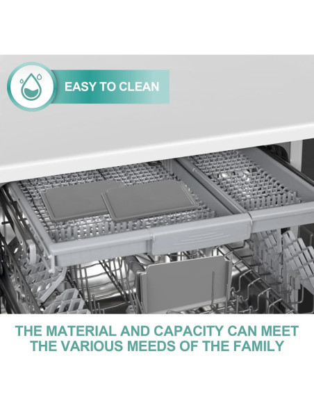 Divisor de caja de almuerzo Bentgo Modern - 3 piezas gris Divisor de caja de almuerzo Bentgo Modern - 3 piezas gris