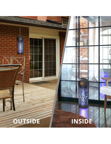 Zapper de Insectos Eléctrico BLACK+DECKER 0.2 Hectáreas