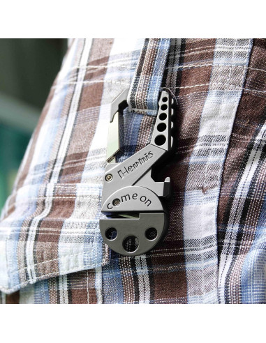 Cadena de Llave Hephis Skull Heavy Duty - Cortador y Abrebotellas