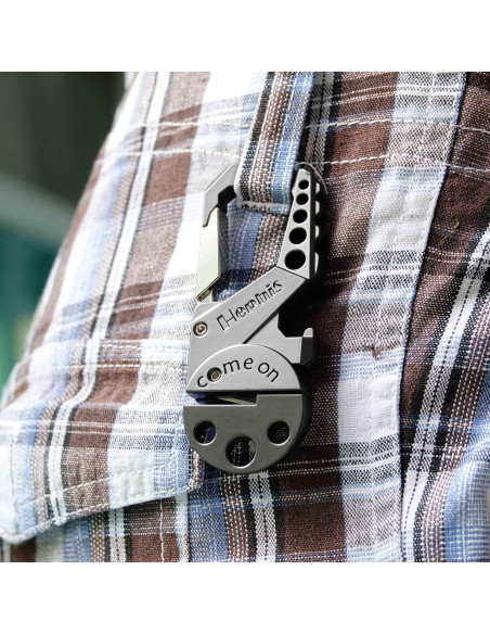 Cadena de Llave Hephis Skull Heavy Duty - Cortador y Abrebotellas