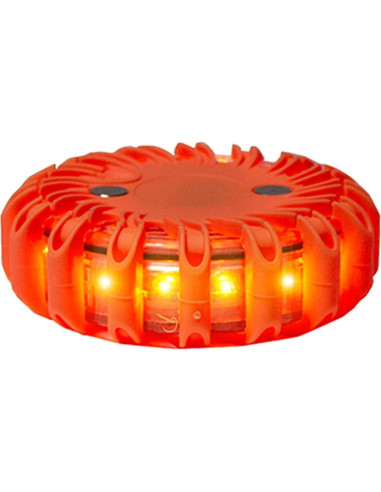 SpeedTech Luces Paquete de 6 Balizas LED Recargables 16 LEDs