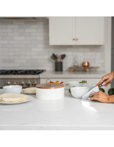 Calentador de Tortillas Cerámica Vintage Everbrook 21.6 cm