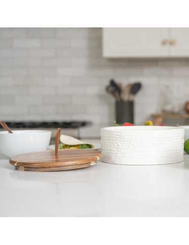 Calentador de Tortillas Cerámica Vintage Everbrook 21.6 cm