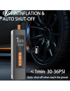 Compresor de Aire Portátil MUMAPI P126 150 PSI con Luz LED 2