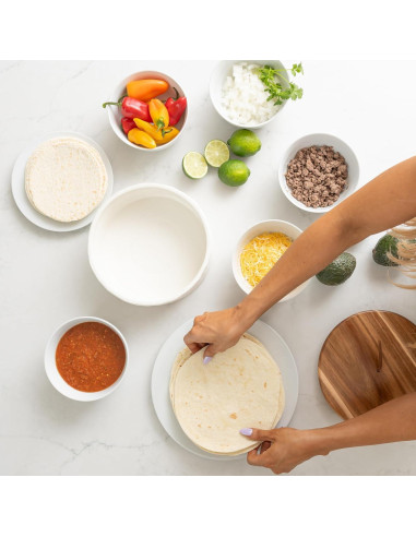 Calentador de Tortillas Cerámica Vintage Everbrook 21.6 cm