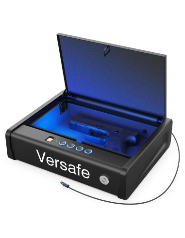 Caja Fuerte Biométrica Versafe GF06 para Pistolas con Acceso Rápido