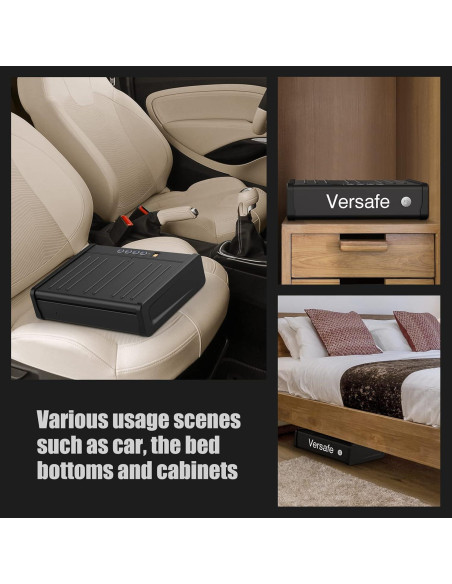 Caja Fuerte Biométrica Versafe GF06 para Pistolas con Acceso Rápido