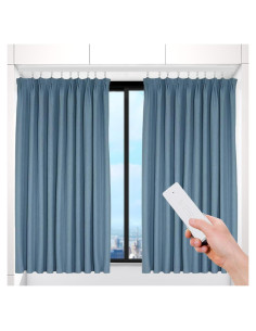 Cortina Eléctrica Motorizada LTIGOAW 2.16-4.20m Control Remoto